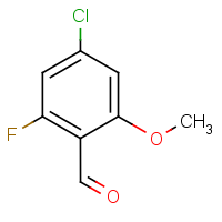 4-Chloro-2-fluoro-6-methoxybenzaldehyde