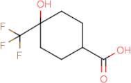 4-Hydroxy-4-(trifluoromethyl)cyclohexanecarboxylic acid