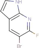 5-Bromo-6-fluoro-1H-pyrrolo[2,3-b]pyridine