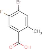 4-Bromo-5-fluoro-2-methylbenzoic acid