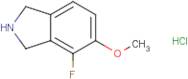 4-Fluoro-5-methoxyisoindoline hydrochloride