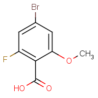 4-Bromo-2-fluoro-6-methoxybenzoic acid