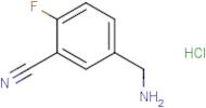 5-(Aminomethyl)-2-fluorobenzonitrile hydrochloride