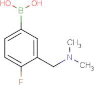 (3-((Dimethylamino)methyl)-4-fluorophenyl)boronic acid