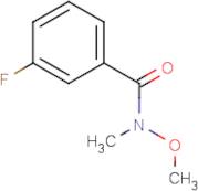 3-Fluoro-N-methoxy-N-methylbenzamide