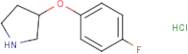 3-(4-Fluorophenoxy)pyrrolidine hydrochloride