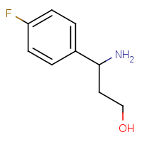 3-Amino-3-(4-fluorophenyl)propan-1-ol