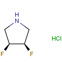 (3S,4R)-rel-3,4-Difluoropyrrolidine hydrochloride