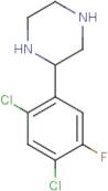 2-(2,4-Dichloro-5-fluorophenyl)piperazine