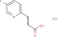 3-(5-Fluoropyridin-2-yl)acrylic acid hydrochloride
