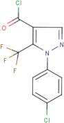 1-(4-Chlorophenyl)-5-(trifluoromethyl)-1H-pyrazole-4-carbonyl chloride