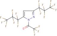 3,5-Bis(heptafluoropropyl)-1-(trifluoroacetyl)pyrazole