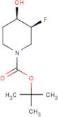 tert-Butyl (3S,4R)-3-fluoro-4-hydroxypiperidine-1-carboxylate