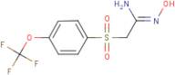 N'-Hydroxy-2-{[4-(trifluoromethoxy)phenyl]sulfonyl}ethanimidamide