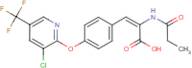 Methyl 3-(4-{[3-chloro-5-(trifluoromethyl)pyridin-2-yl]oxy}phenyl)-2-acetamidoprop-2-enoate