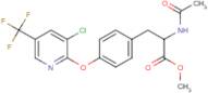 Methyl 3-(4-{[3-chloro-5-(trifluoromethyl)pyridin-2-yl]oxy}phenyl)-2-acetamidopropanoate