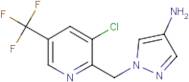 1-{[3-Chloro-5-(trifluoromethyl)pyridin-2-yl]methyl}-1H-pyrazol-4-amine