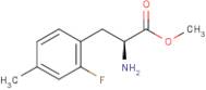 Methyl (2S)-2-amino-3-(2-fluoro-4-methylphenyl)propanoate