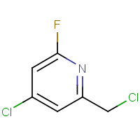 4-chloro-2-(chloromethyl)-6-fluoropyridine