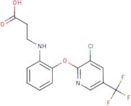3-[(2-{[3-chloro-5-(trifluoromethyl)pyridin-2-yl]oxy}phenyl)amino]propanoic acid