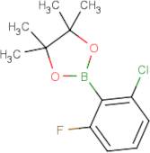 2-(2-Chloro-6-fluorophenyl)-4,4,5,5-tetramethyl-1,3,2-dioxaborolane