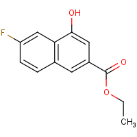 Ethyl 6-fluoro-4-hydroxy-2-naphthoate