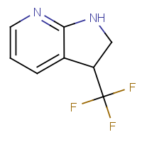 3-(Trifluoromethyl)-2,3-dihydro-1H-pyrrolo[2,3-b]pyridine