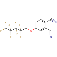 4-[(2,2,3,3,4,4,5,5-octafluoropentyl)oxy]phthalonitrile