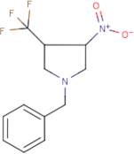 1-Benzyl-3-nitro-4-(trifluoromethyl)pyrrolidine