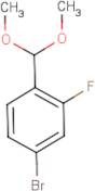 4-Bromo-2-fluorobenzaldehyde dimethyl acetal