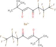 Barium(II) 2,2-dimethyl-6,6,7,7,8,8,8-heptafluorooctane-3,5-dionate