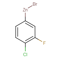 4-Chloro-3-fluorophenylzinc bromide