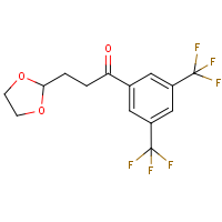 3'5'-Bis(trifluoromethyl)-3-(1,3-dioxolan-2-yl)propiophenone