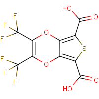 2,3-Bis(trifluoromethyl)thieno[3,4-b][1,4]dioxene-5,7-carboxylic acid