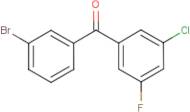3-Bromo-3'-chloro-5'-fluorobenzophenone