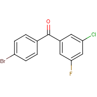 4-Bromo-3'-chloro-5'-fluorobenzophenone