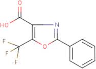 2-Phenyl-5-(trifluoromethyl)-1,3-oxazole-4-carboxylic acid
