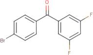 4-Bromo-3',5'-difluorobenzophenone