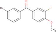 3-Bromo-3'-fluoro-4'-methoxybenzophenone