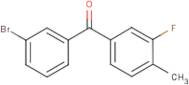 3-Bromo-3'-fluoro-4'-methylbenzophenone