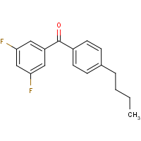 4-Butyl-3',5'-difluorobenzophenone