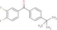 4-tert-Butyl-3',4'-difluorobenzophenone