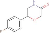6-(4-Fluorophenyl)morpholin-3-one