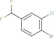 1-Bromo-2-chloro-4-(difluoromethyl)benzene