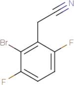 2-(2-Bromo-3,6-difluorophenyl)acetonitrile