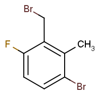 1-Bromo-3-(bromomethyl)-4-fluoro-2-methylbenzene