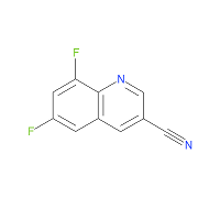 6,8-Difluoroquinoline-3-carbonitrile