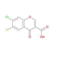 7-Chloro-6-fluoro-4-oxo-4H-chromene-3-carboxylic acid