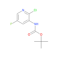 tert-Butyl (2-chloro-5-fluoropyridin-3-yl)carbamate