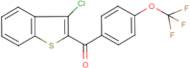 (3-Chlorobenzo[b]thiophen-2-yl)[4-(trifluoromethoxy)phenyl)]methanone